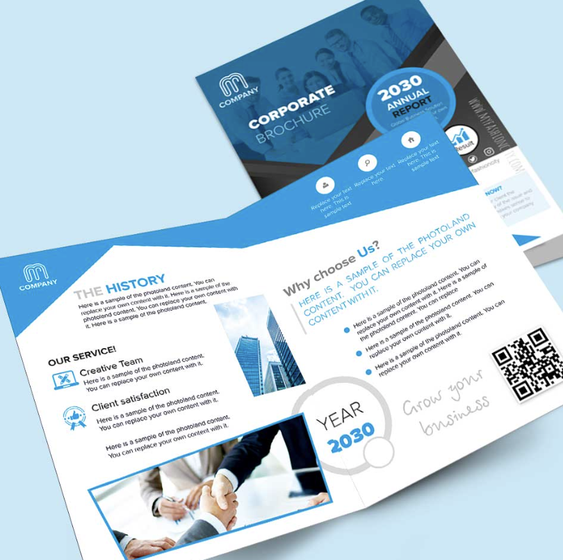 Single Fold Brochures